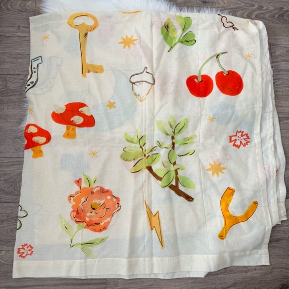 Urban Outfitters Lucky Charm Shower Curtain - Picture 3 of 8